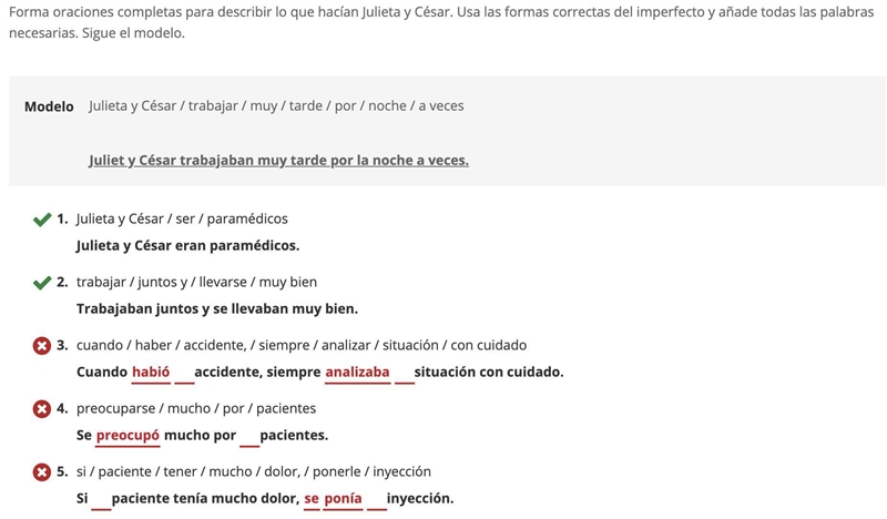 3, 4, and 5 Help PLEASE Spanish Imperfecto-example-1