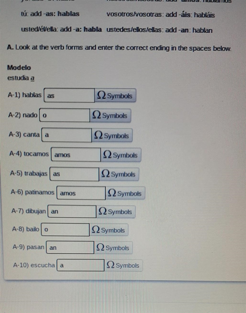 Can someone tell me if I had gotten these right or wrong?​-example-1