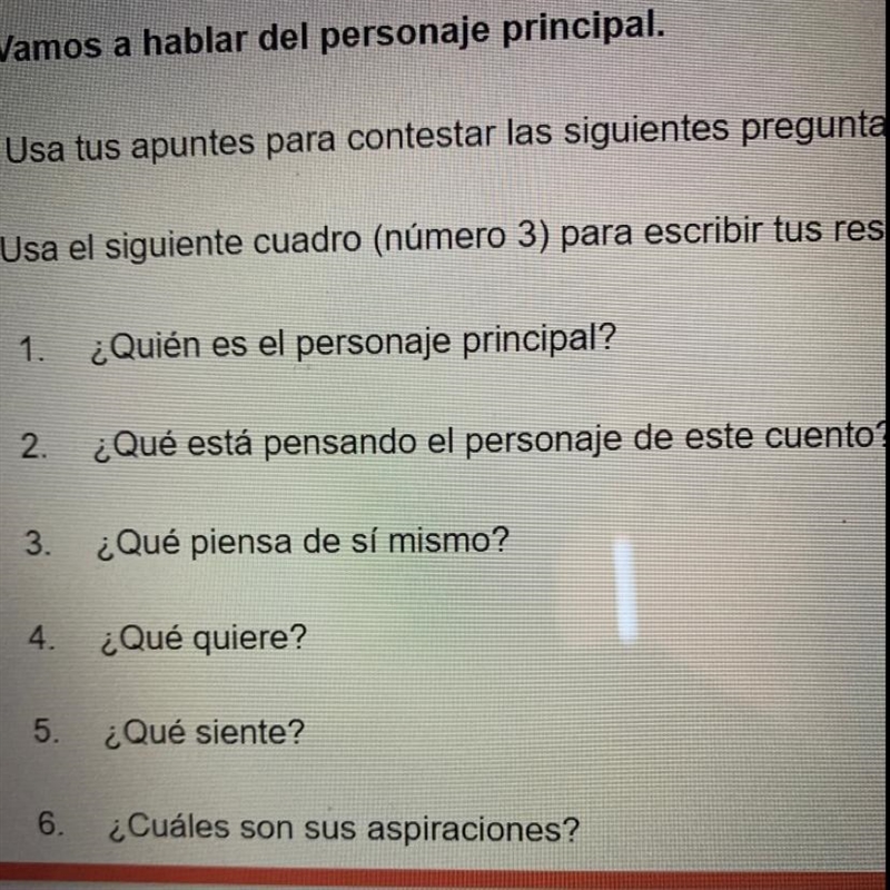 Que está pensando panchito de este cuento?-example-1