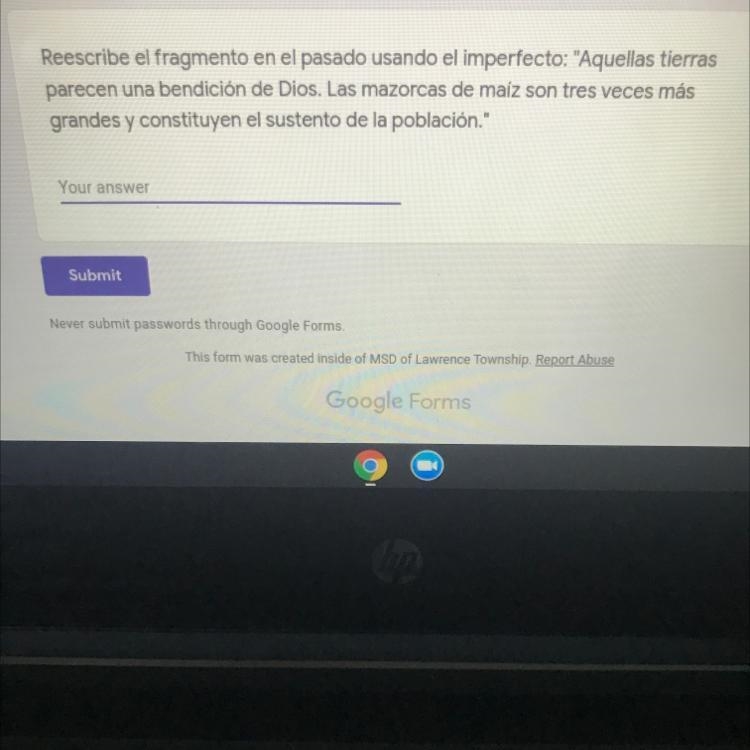 Reescribe el fragmento en el pasado usando el imperfecto: "Aquellas tierras parecen-example-1