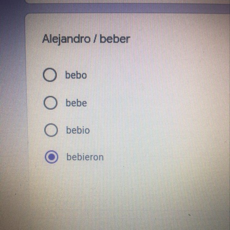 Alejandro/Beber select multiple choice-example-1