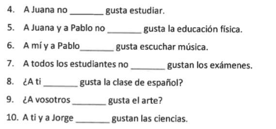 PLEASE HELP, IM BEGGING ANSWERS COULD BE, ME, TE, LE, NOS OS AND LES-example-1