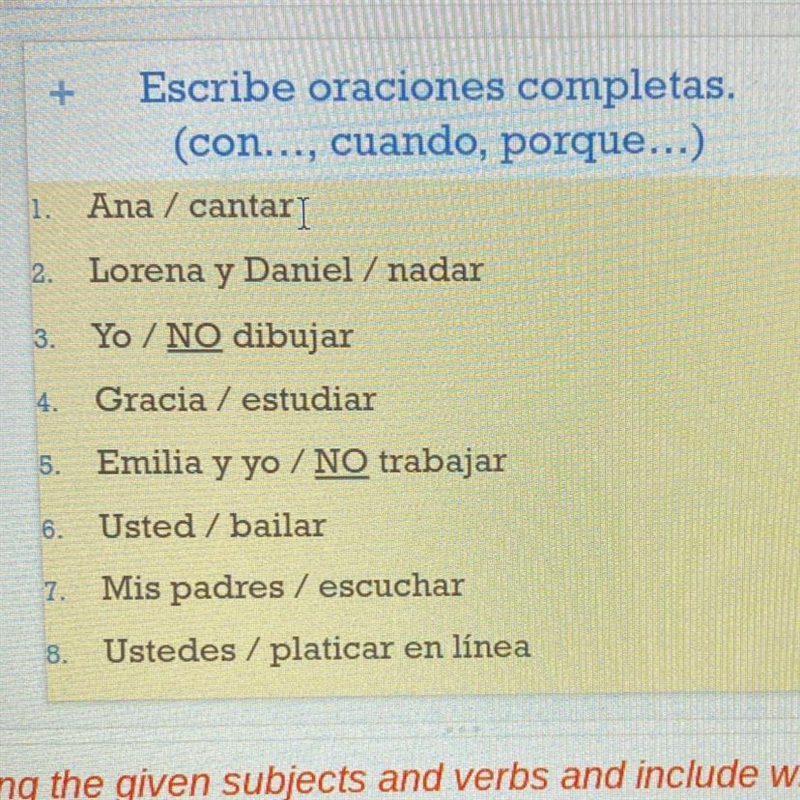 Write each sentence with whom when and because ***you don’t have to do all but one-example-1