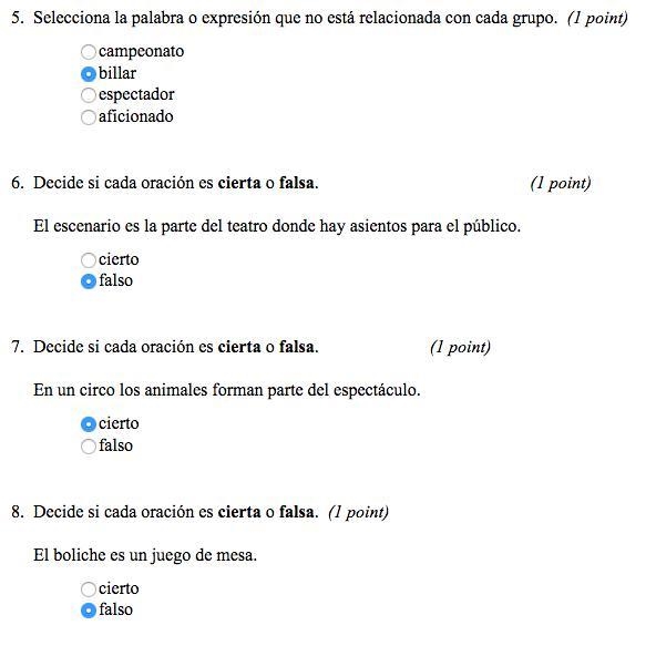 URGENT! Please check my Spanish answers! Thanks so much!-example-1