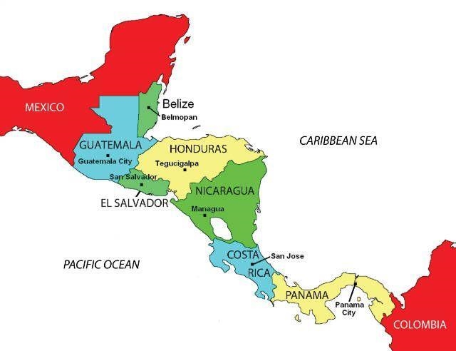 5. (01.01 LC) Look at the map and choose the correct option with the country indicated-example-1