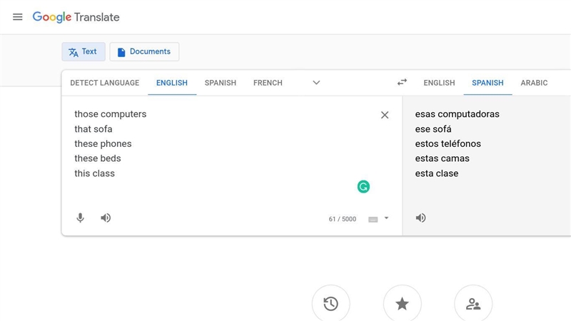 Noun Demonstrative Adjective + Noun Translation el estudiante Example: este estudiante-example-1