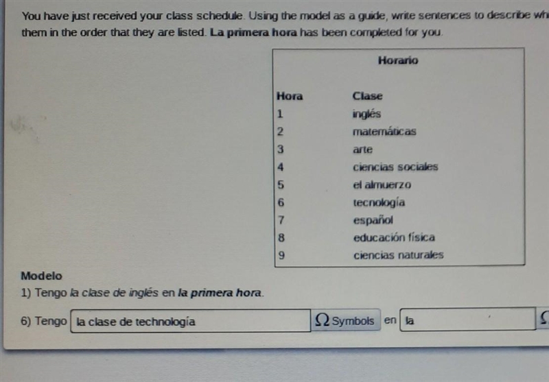 I need help! is this correct if not please correct the sentence.​-example-1