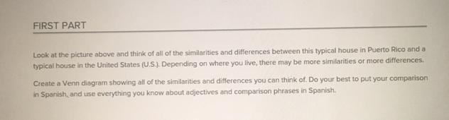 What are some differences/similarities between Puerto Rican Houses and United States-example-1