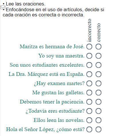 Help! Spanish (photo attached)-example-1