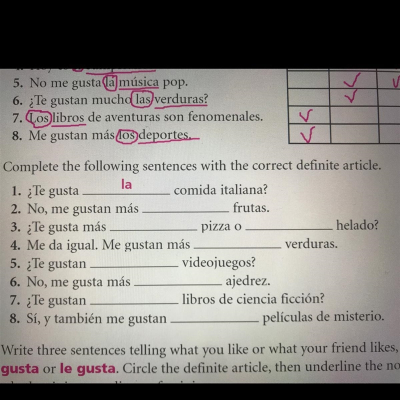 Can u answer these questions for my Spanish hw-example-1