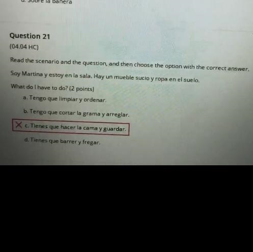 SPANISH 1 can you explain why your answer is that as well I’d be grateful for it thank-example-1