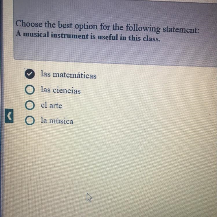 Choose the best option for the following statement: musical instrument is useful in-example-1