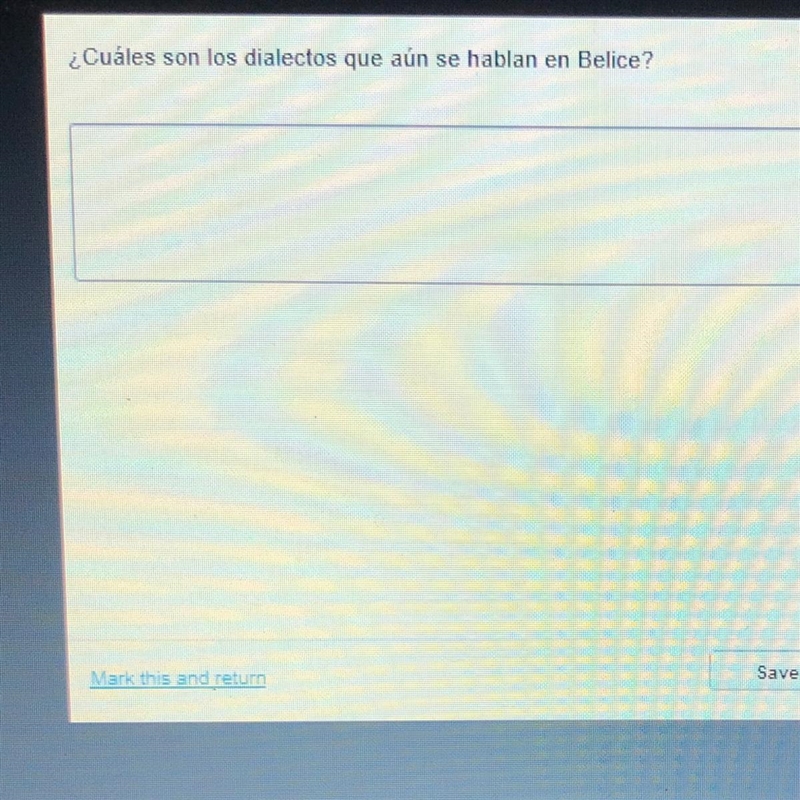 ¿Cuáles son los dialectos que aún se hablan en Belice?-example-1