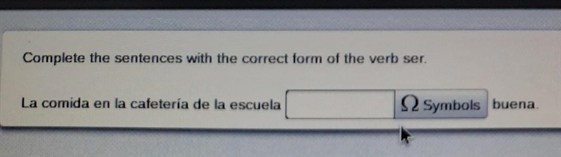 What for of ser shall I use? yo- soy tu-eres ella/el usted/- es nosotros- somos vosotros-example-1