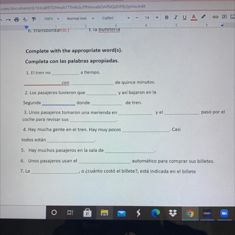 Please help me it’s Spanish 2-example-1