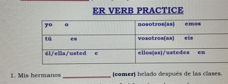 Please help me conjugate this​-example-1