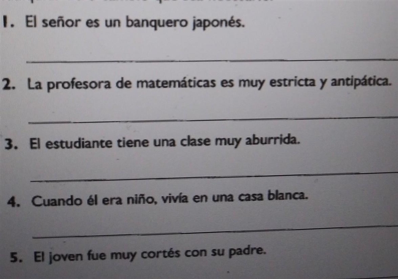 Convert the following sentences to plural​-example-1