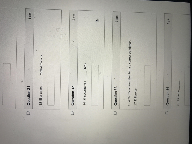 Write the correct word to form a logical response-example-1