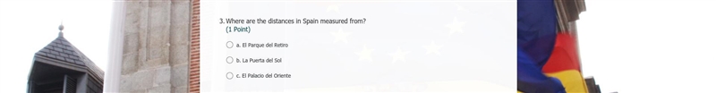 Where are the distances in Spain measured from?-example-1