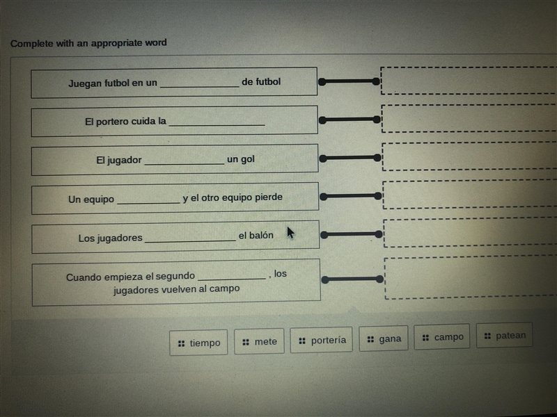 Please help me with my Spanish work thanks!-example-1