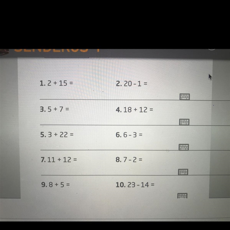 Solve these math problems and answers using complete sentences. Follow the model. Modelo-example-1