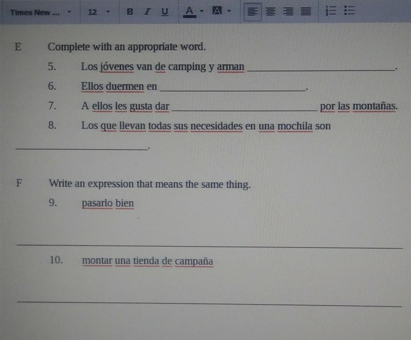 Spanish speaker plss help me with my work plss​-example-1