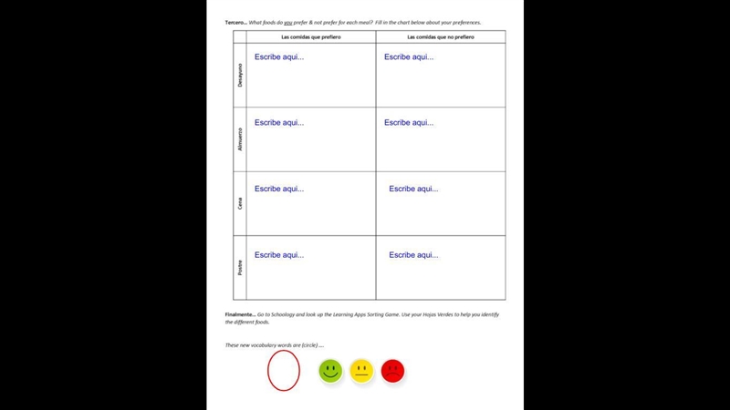 Plzzzzzz can somone help Spanish is hard for me Thx-example-1