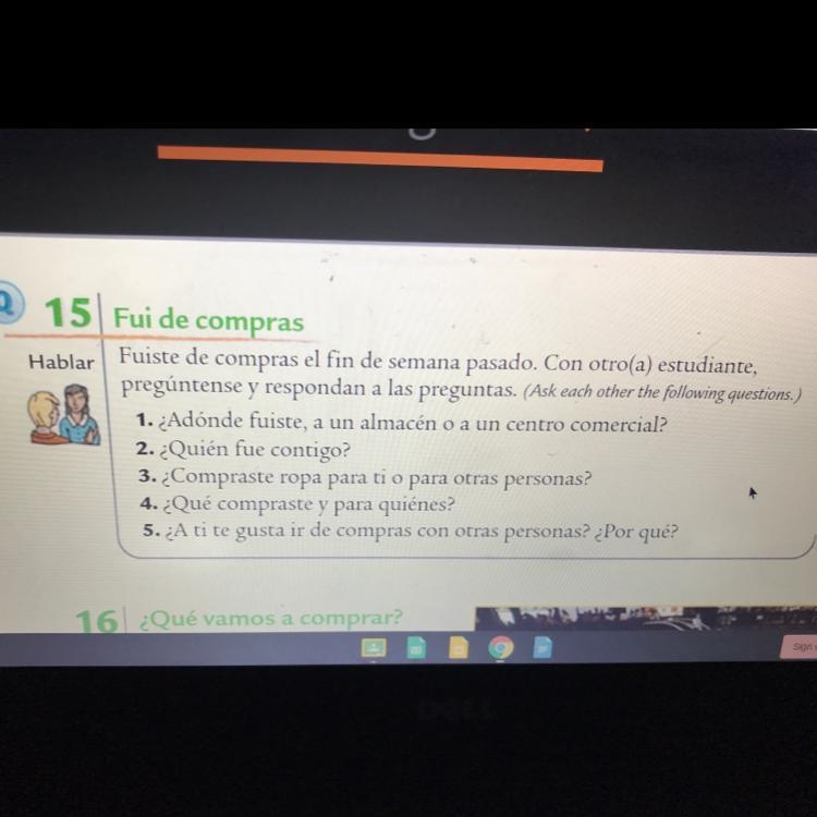 Answer the questions provided I. The yo form. PLS HELPP :(((-example-1