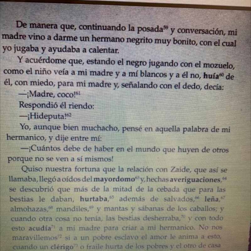 Explica con tus propias palabras esta reflexión de Lázaro Qué quiere decir Lázaro-example-1