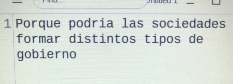 1 Porque podria las sociedades formar distintos tipos de gobierno-example-1