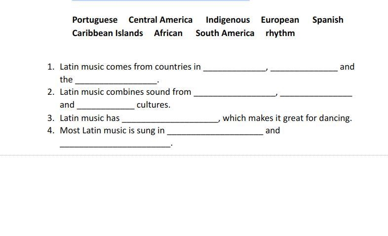 Fill in the blanks. Use the word bank below.-example-1