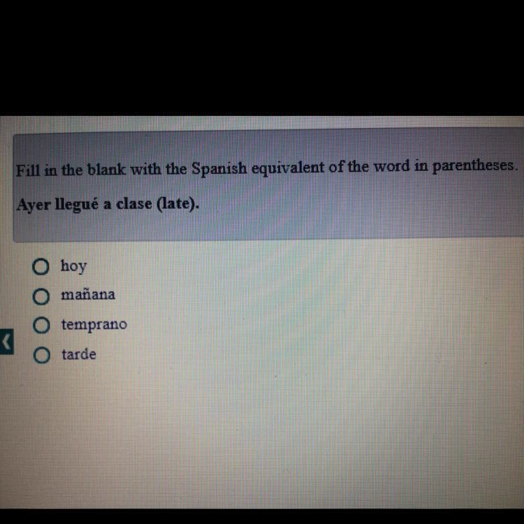 HELP PLEASE IM DO BAD AT SPANISH-example-1