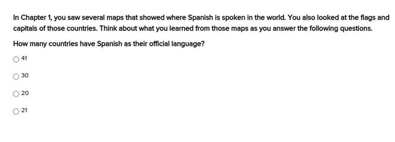 How many countries have Spanish as their official language?-example-1