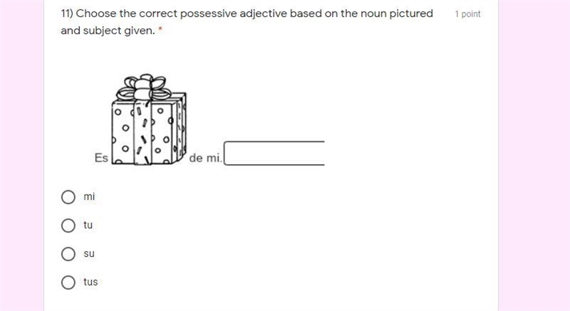 Please help, Spanish question:-example-1