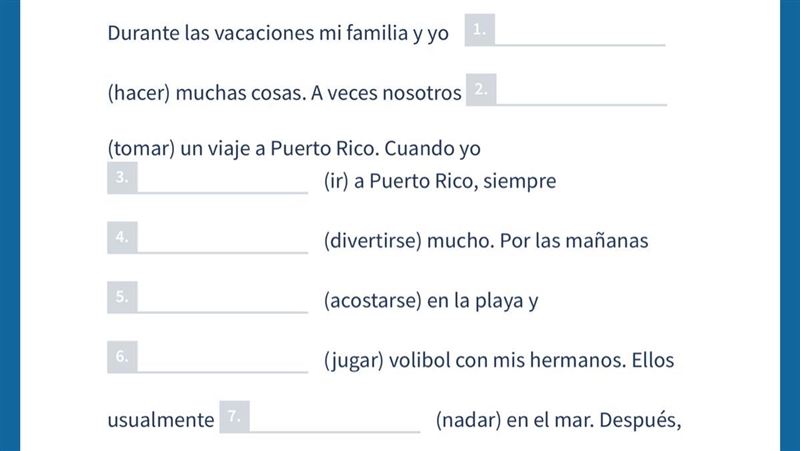 I need help with Spanish I’ve been struggling on the activities I’ve been given. Please-example-1