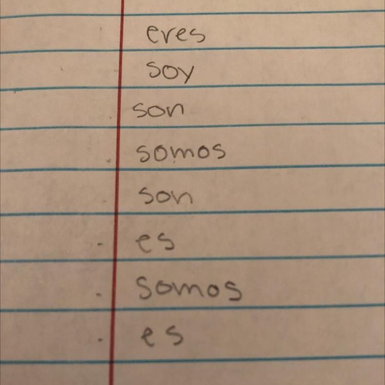 If you could fill in the blanks I would love you! Please say it ok English then Spanish-example-1