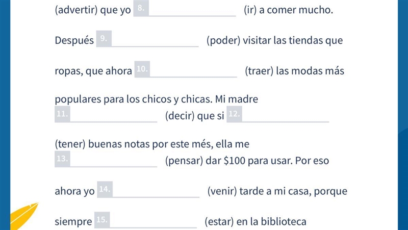 I need help with Spanish I’ve been struggling on the activities I’ve been given. Please-example-1