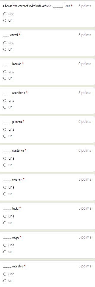 Find the correct Spanish articles. Please help ASAP, thanks in advance! The questions-example-2