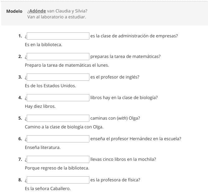 Please help. Fill in the blanks with the interrogative word or phrase that best completes-example-1