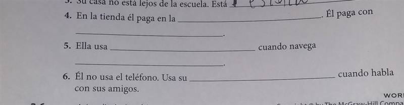 can someone help me with my. Spanish homework, struggling to understand, what I have-example-1