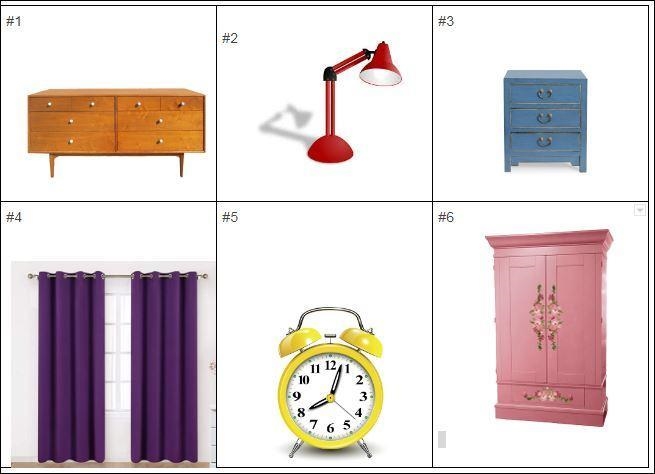 WRITE the question and answer for each set of pictures below. MODELO: A: ¿De qué color-example-1