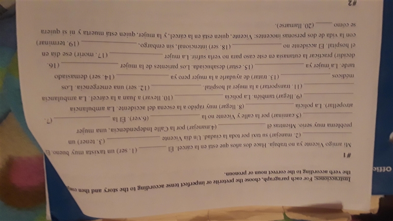 Could somebody fill in the blanks for me? 37 blanks to fill and Spanish isn't my best-example-1