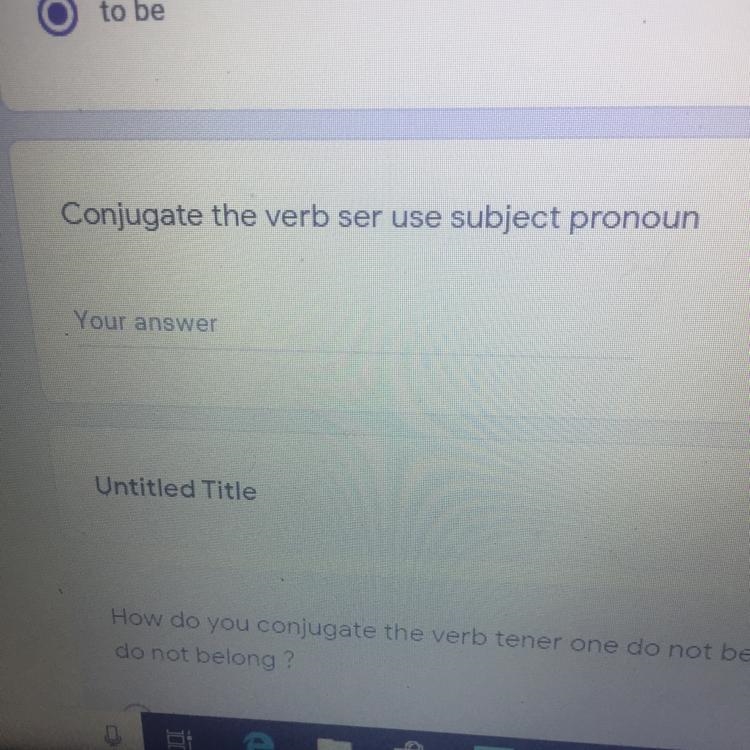 Conjugate the verb ser use subject pronouns-example-1