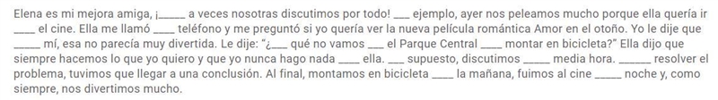 Please fill in the blank with either "por" or "para"-example-1