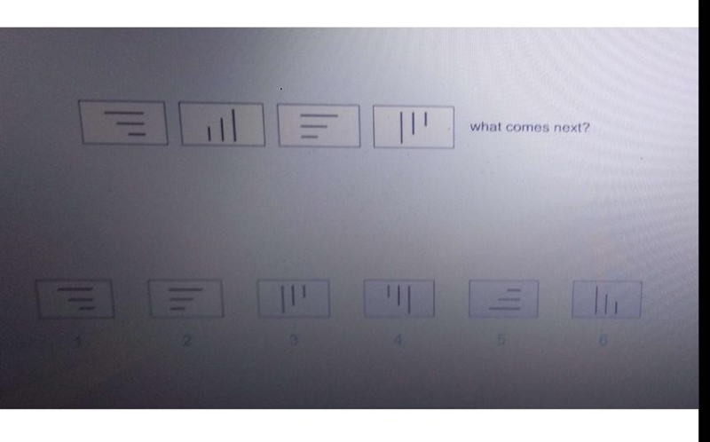 What comes next? (Is the third figure in the question wrong?)-example-1