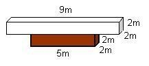 What is the exposed surface area of the park bench above? 98 108 118 124-example-1