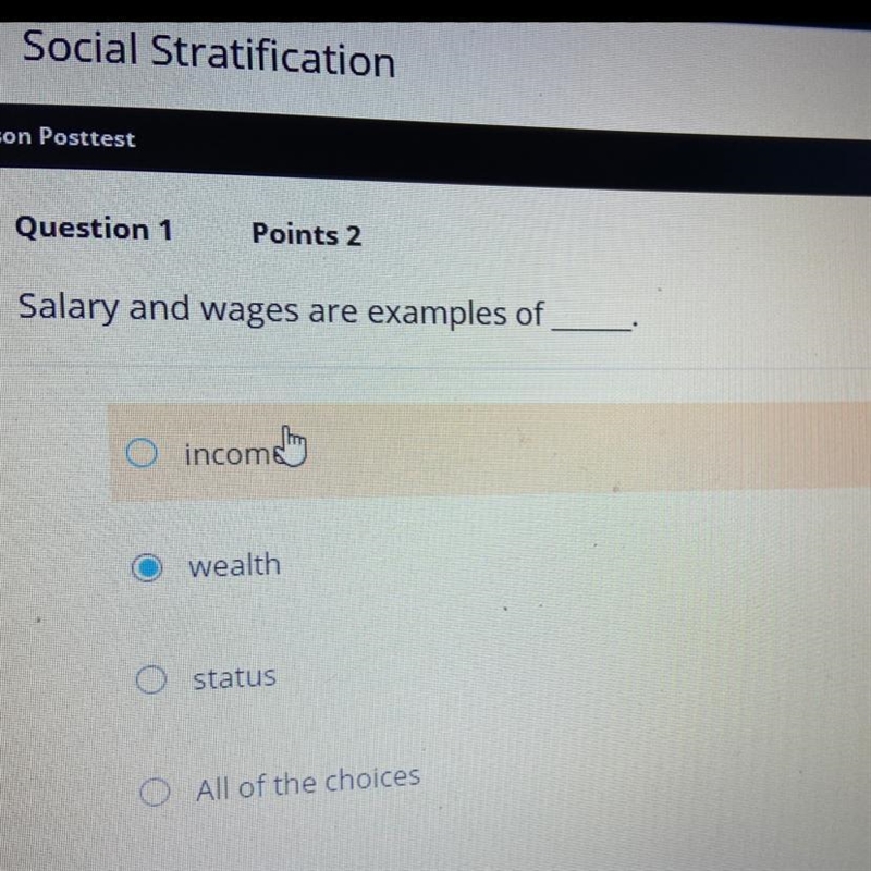 Salary and wages are examples of?-example-1