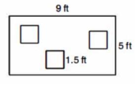 What is the probability that a coin randomly tossed into the rectangular fountain-example-1