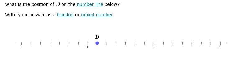 What is the position of D on this number line?-example-1