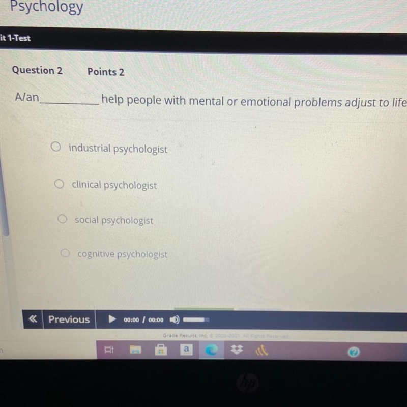 Help people with mental or emotional problems adjust to life.-example-1